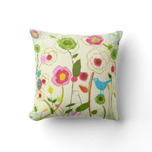 Watercolor Garden Flowers