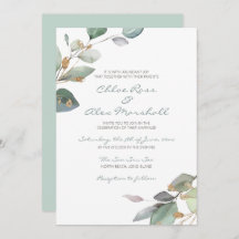 Watercolor Garden Wedding
