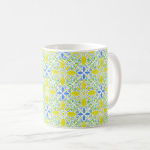 Watercolor Geo _ Citrus Coffee Mug
