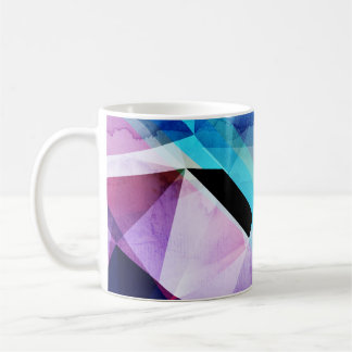 Watercolor Geometric Abstract Background Coffee Mug