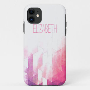 Watercolor Geometric Triangle Modern Phone Case