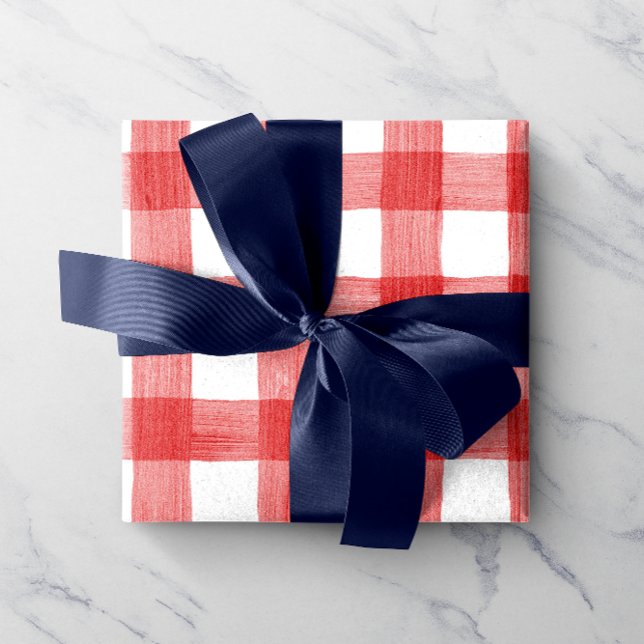 Watercolor Gingham Wrapping Paper (Creator Uploaded)