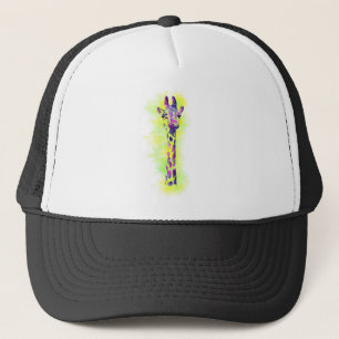 Watercolor Giraffe 2 Trucker Hat