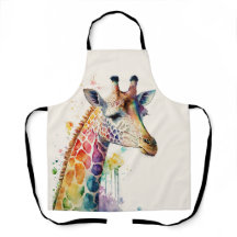 Watercolor Giraffe 