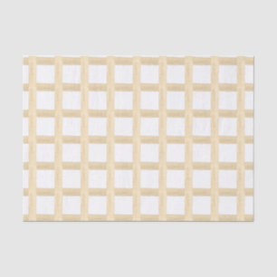 Watercolor Gold Lattice Tissue Paper