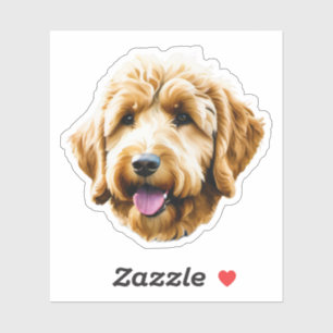 Watercolor Goldendoodle
