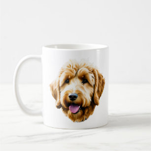 Watercolor Goldendoodle Coffee Mug