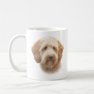 Watercolor Goldendoodle Coffee Mug
