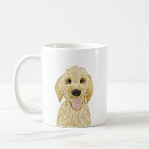 Watercolor Goldendoodle Mug