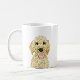 Watercolor Goldendoodle Mug