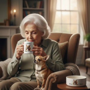 Watercolor Grammy's Best Friend/ Personalise Coffee Mug