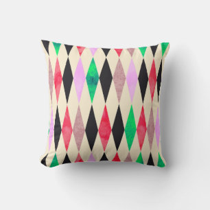 Watercolor grunge event celebration party seamless cushion