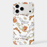 Watercolor GRYFFINDOR™ Hedwig Pattern