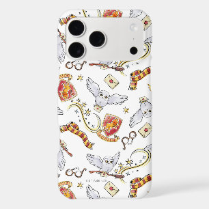 Watercolor GRYFFINDOR™ Hedwig Pattern