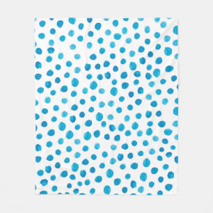Watercolor hand drawn trendy pattern with modern c fleece blanket