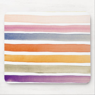 Watercolor hand painted brush strokes, banners. mouse pad