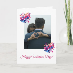 Watercolor Heart Melody Valentine's Day Card