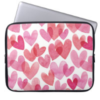 Watercolor Heart Pattern