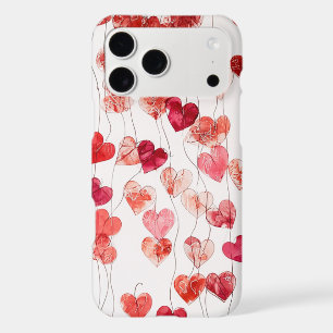 Watercolor Heart Vines