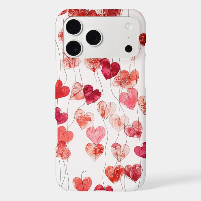 Watercolor Heart Vines (Back)