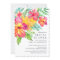 Watercolor Hibiscus Tropical Bridal Shower