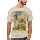 Watercolor Hillsboro Inlet Lighthouse Florida  