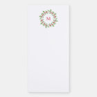 Watercolor Holly Wreath