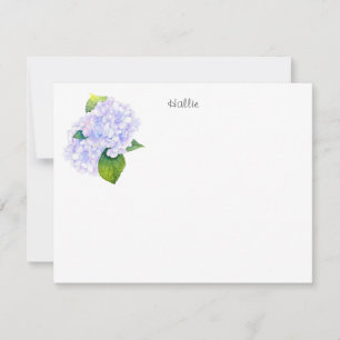 Watercolor Hydrangeas Card