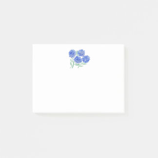 Watercolor Hydrangeas Post-it Notes