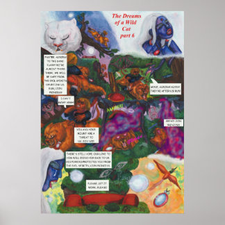 Watercolor Illustration Comic Short story fantasy Poster