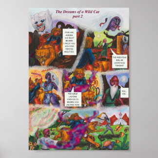 Watercolor Illustration Comic Short story fantasy Poster