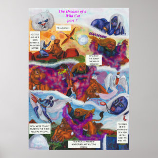 Watercolor Illustration Comic Short story fantasy Poster