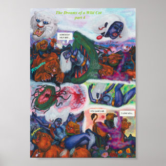 Watercolor Illustration Comic Short story fantasy Poster