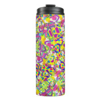 Watercolor Illustration, Flip Flop Pattern