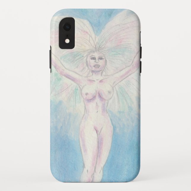 Watercolor Illustration Painting Goddess Rising  Case-Mate iPhone Case (Back)