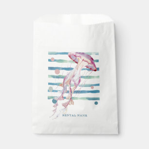 WATERCOLOR JELLYFISH, VACATION RENTAL FAVOUR BAG