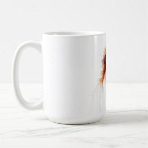 Watercolor Jesus Christ Portrait – Serene & Spirit Coffee Mug