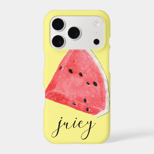 Watercolor Juicy Watermelon Wedge