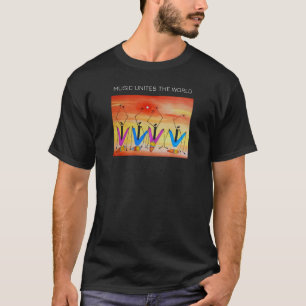 Watercolor Kenya African Art, Summer Festival T-Shirt
