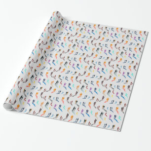 Watercolor koi fish  wrapping paper