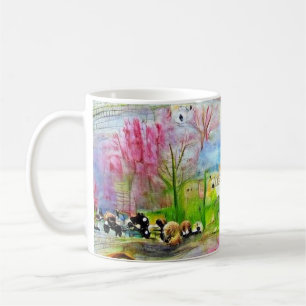 Watercolor Landscape  Coffee Mug