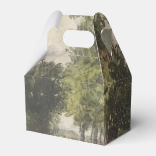 Watercolor Landscape of Path - Constant Troyon Favour Box