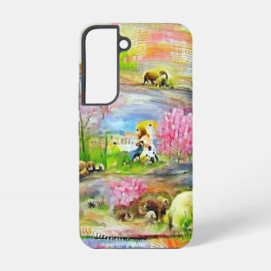Watercolor Landscape Samsung Galaxy Case