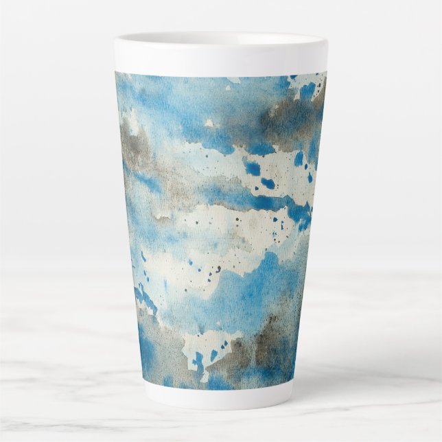 Watercolor Latte Mug (Front)