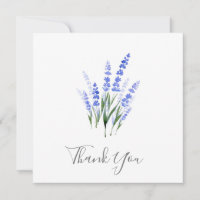 Watercolor Lavender Bouquet