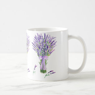 Watercolor lavender Mug