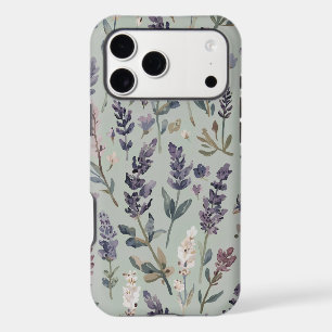 Watercolor Lavender Sprigs