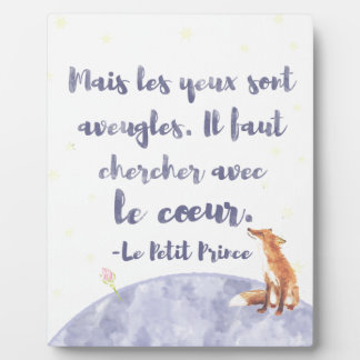 Watercolor Le Petit Prince The Little Prince Plaque