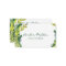 Watercolor Leaf Floral Business Card