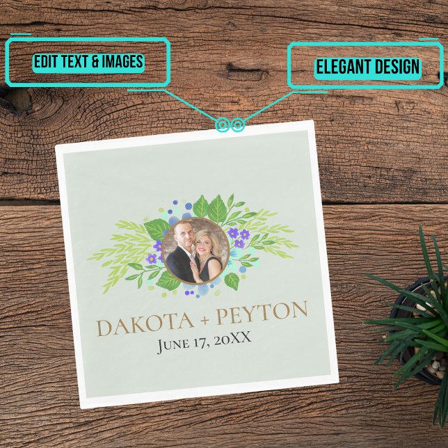 Watercolor Leaves 08e Wedding Dinner Napkin (Please enjoy our design and see the others in the collection.)